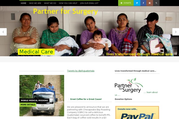 Missionwp21 theme site design template sample