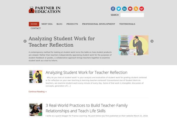Feather theme site design template sample