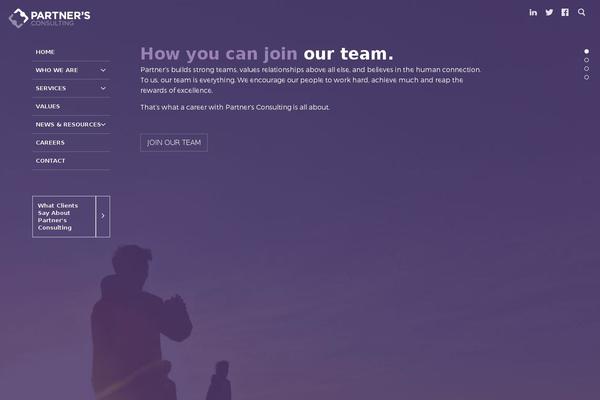 partners-consulting.com site used Edgimo-theme