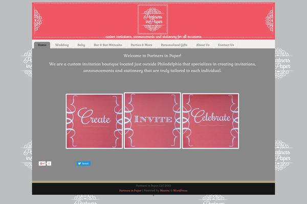 Mantra theme site design template sample