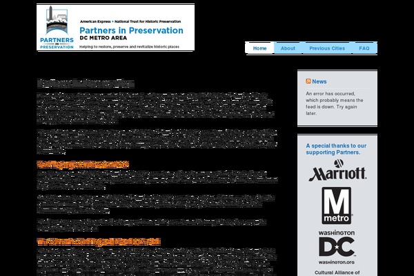 partnersinpreservation.com site used Bizco