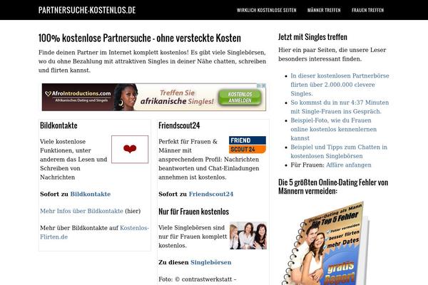 Dating theme site design template sample