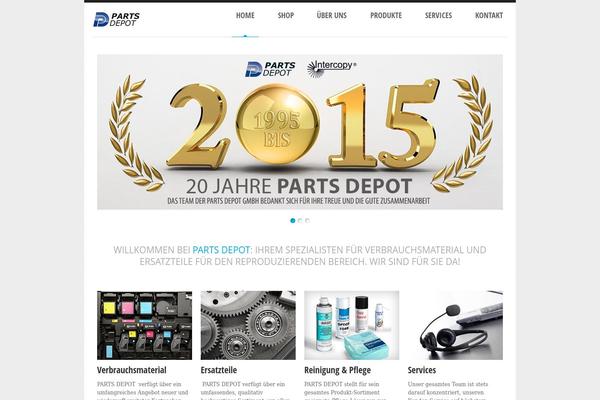 Carbon-wp-light theme site design template sample