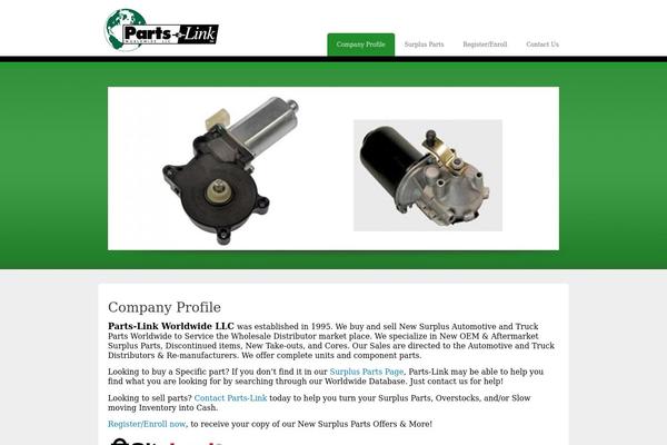 Complete theme site design template sample