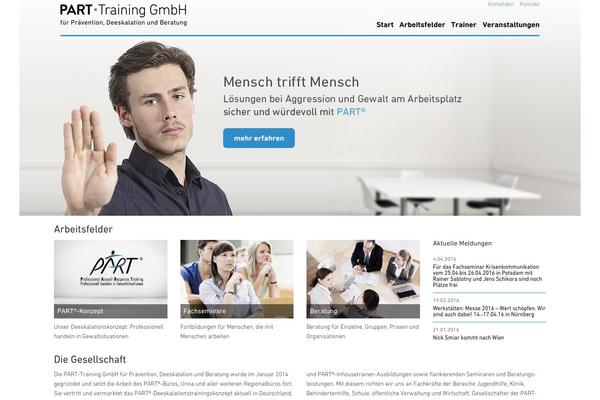 parttraining.de site used Part