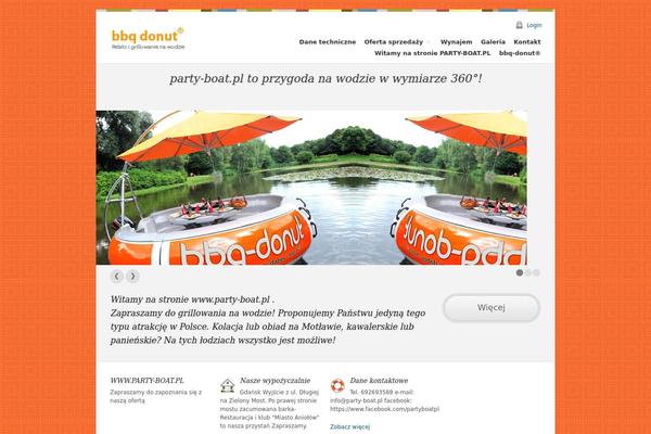 party-boat.pl site used BBQ