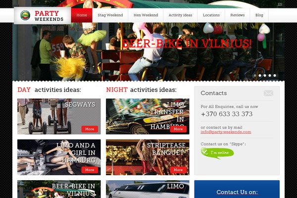 BeTheme theme site design template sample