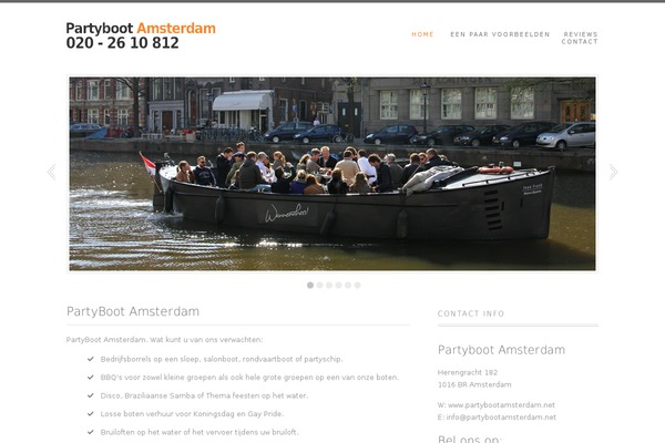 The Cotton theme site design template sample