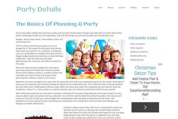 Virtue theme site design template sample