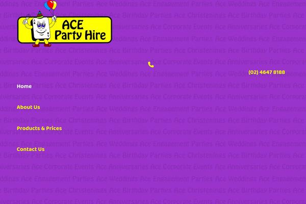 Pro-child theme site design template sample