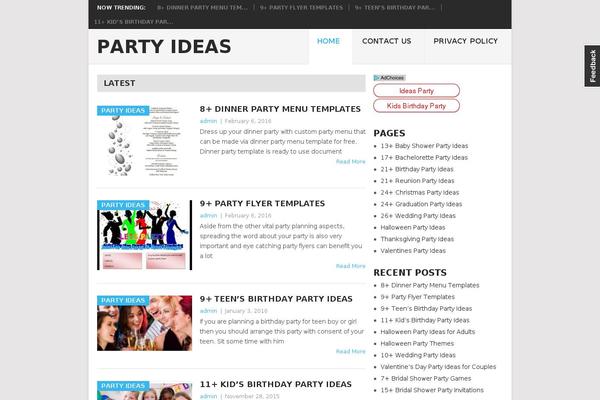 Site using Magic Contact plugin