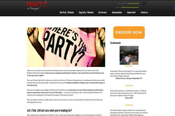 Voyage Parent theme site design template sample