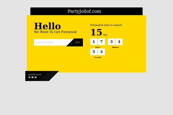 The Voux theme site design template sample