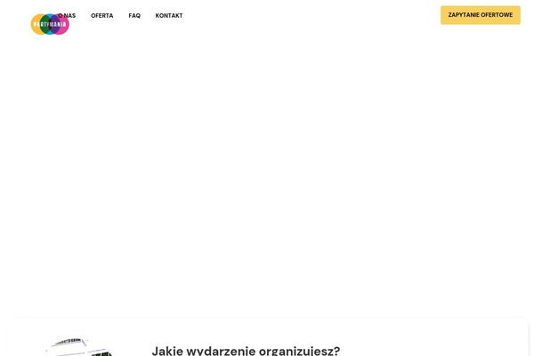 partymania.pl site used Partymania