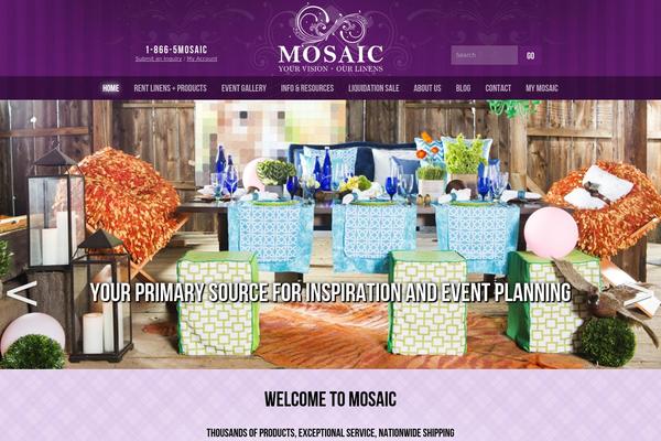 partymosaic.com site used Forwardtrends-custom-theme-simple