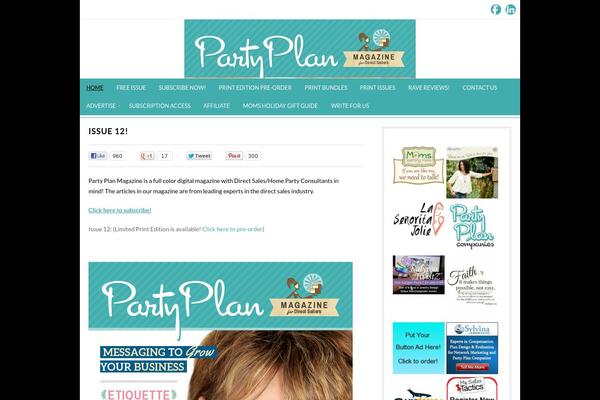 Isabelle theme site design template sample