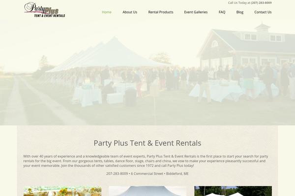 Cluster theme site design template sample