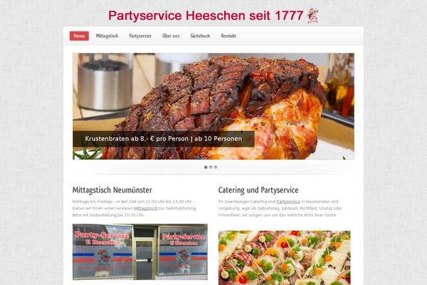 Childtheme theme site design template sample