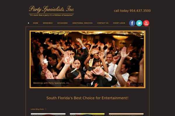 Ion theme site design template sample