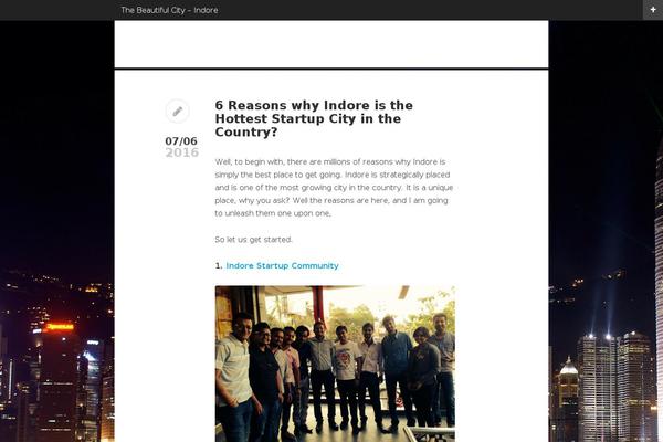 tdPersona theme site design template sample