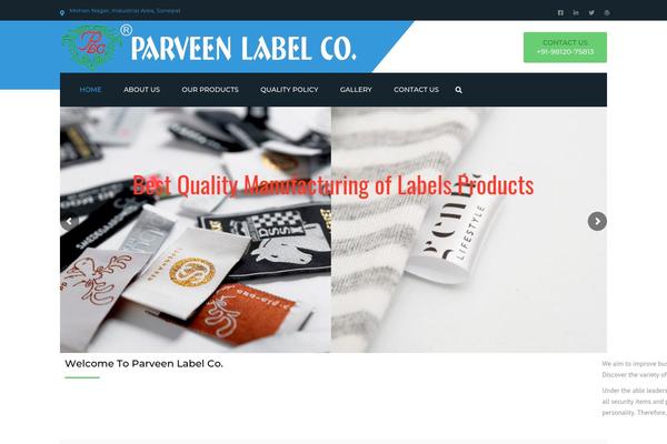 Industrial-child theme site design template sample