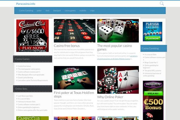 Times theme site design template sample
