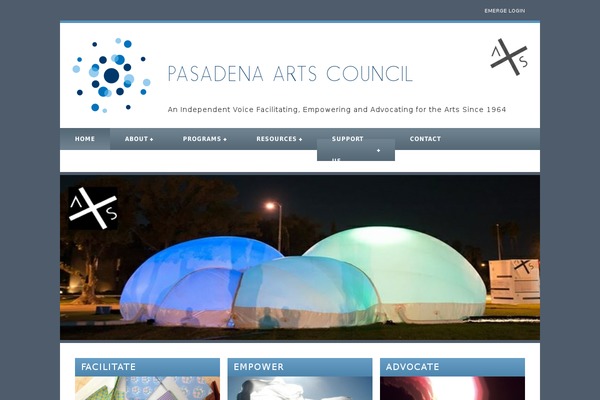 pasadenaartscouncil.org site used Pasadenaartscouncil