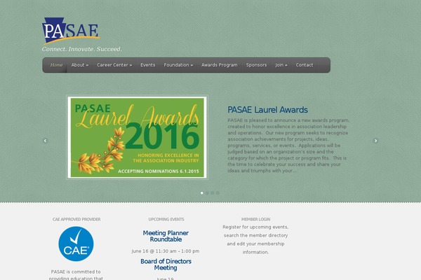 Feather theme site design template sample