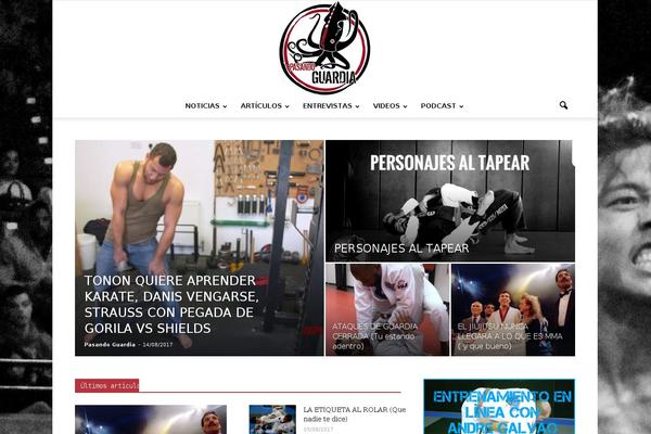 Site using Td-standard-pack plugin
