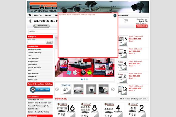 Site using Fake Traffic Blaster plugin