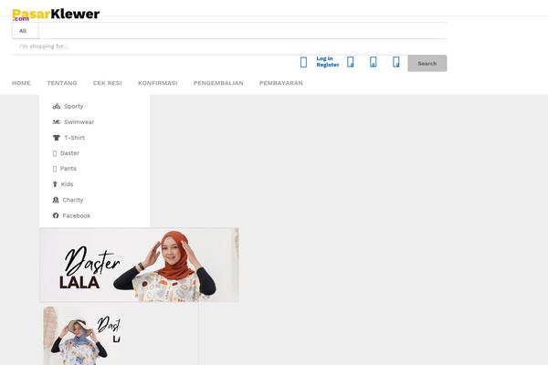 Site using Martfury-addons plugin