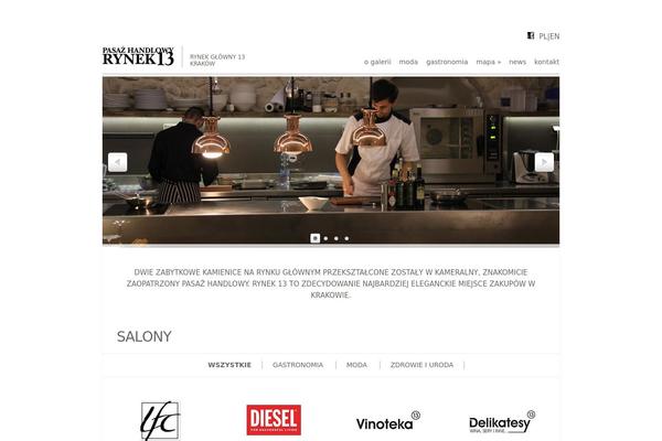 Flexible theme site design template sample