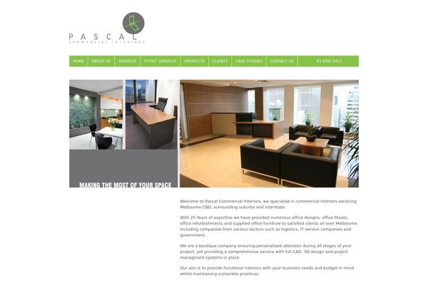 Canvas theme site design template sample