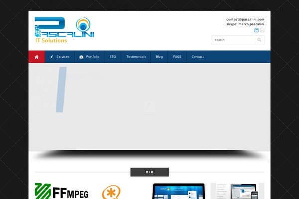 Office theme site design template sample