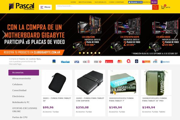 Site using Woomelly plugin