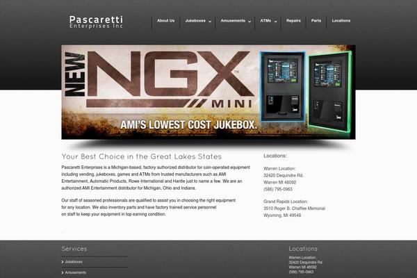 Dynamix theme site design template sample