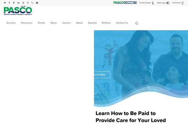 Site using Salient-core plugin