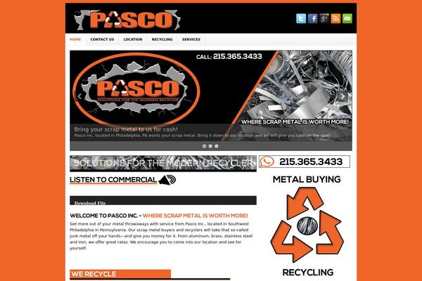 pascometalrecycling.com site used Dobusiness