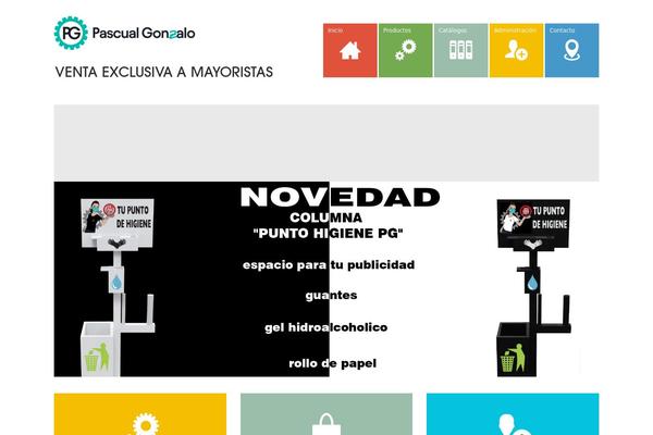 Site using Crumina-page-slider plugin