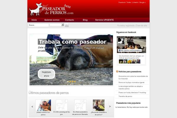Site using WP Parallax Content Slider plugin