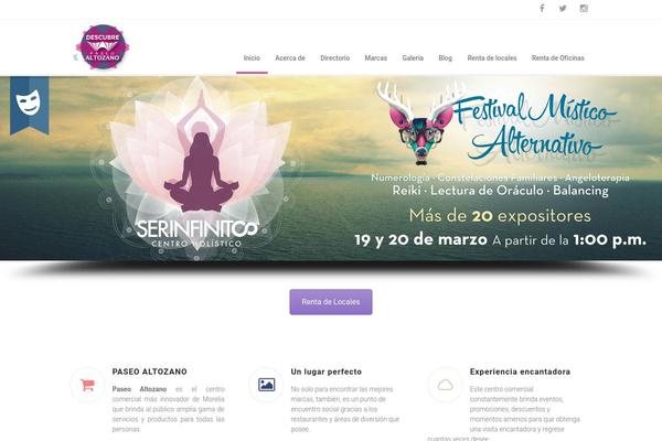 Florida theme site design template sample