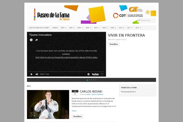 Organic Magazine theme site design template sample