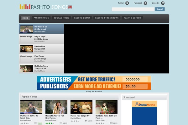 Site using WORDPRESS VIDEO GALLERY plugin