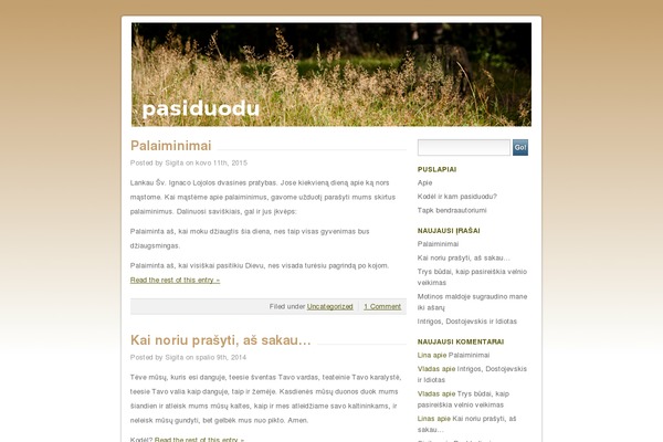 Tropicala theme site design template sample