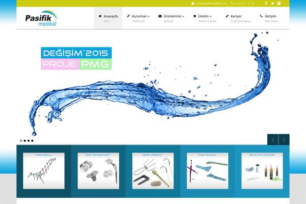 King Power theme site design template sample