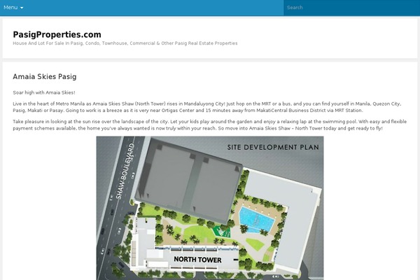 RealEstate theme site design template sample