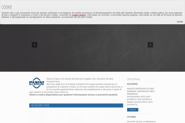Inspire theme site design template sample