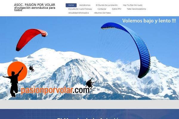 pasionporvolar.com site used Rational Lite