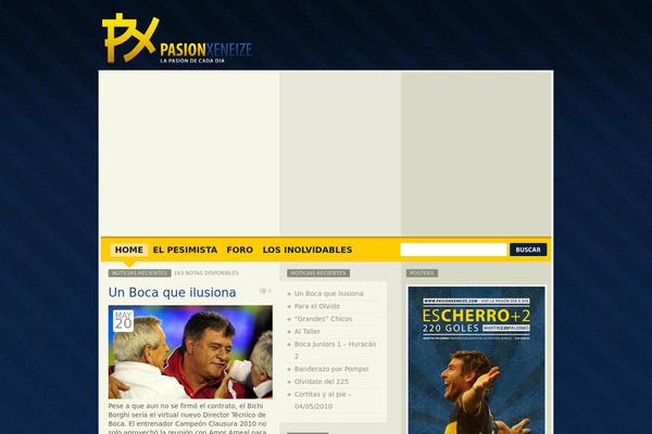 pasionxeneize.com site used Freemium_wordpress_theme