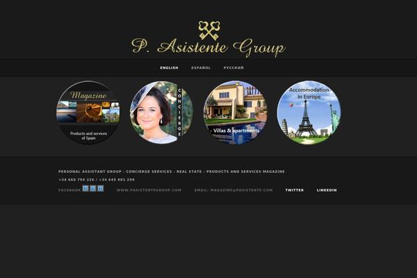 Baltimore theme site design template sample